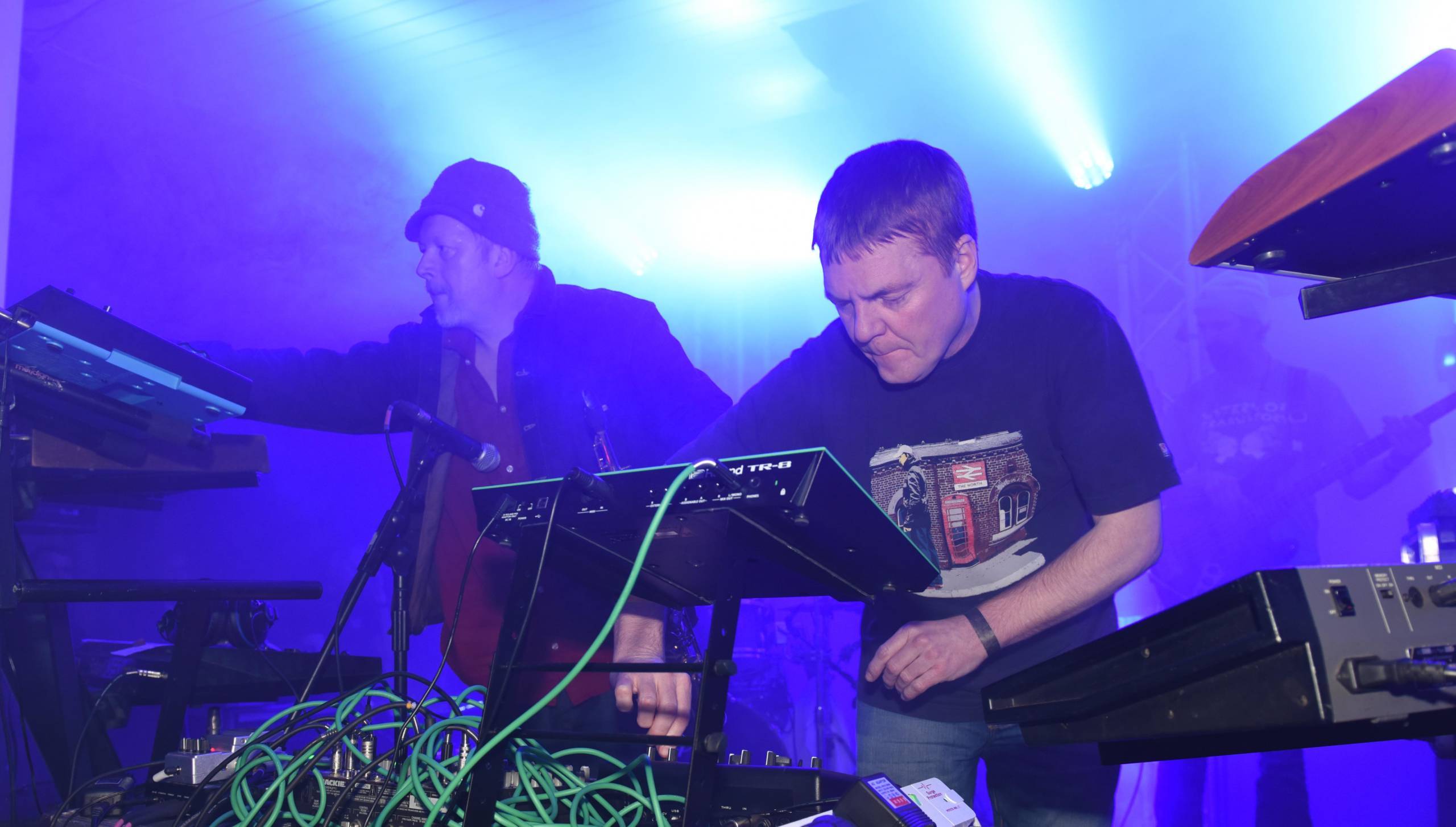 Andrew Barker und Graham Massey von 808 State