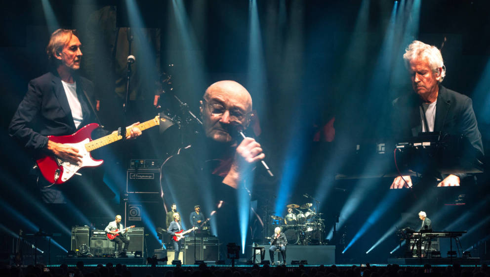 Genesis auf der „The Last Domino? Tour“.