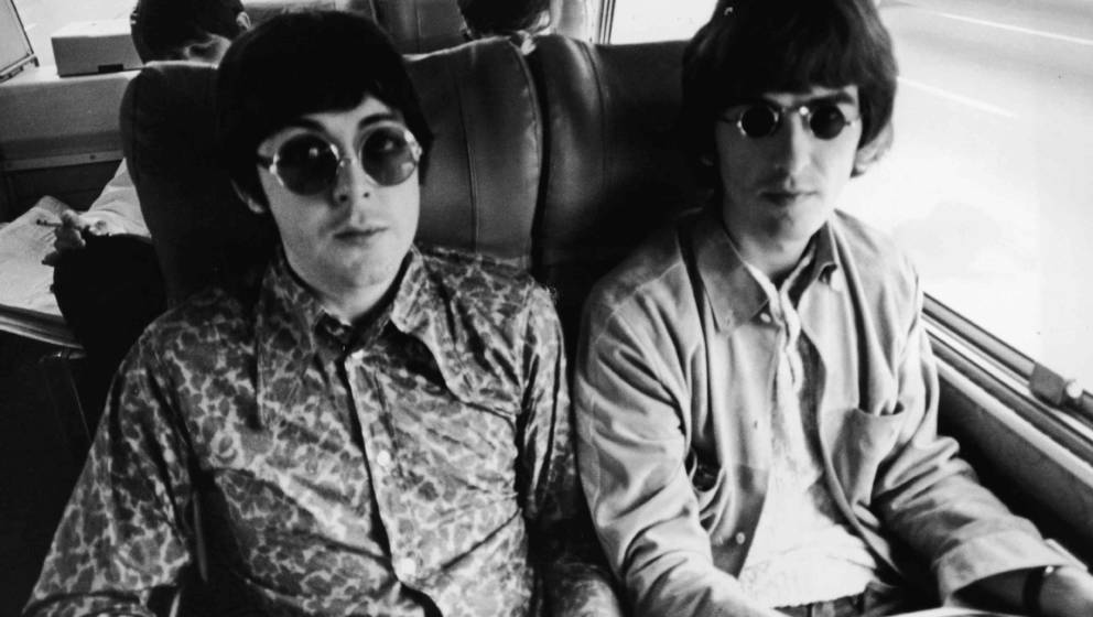 Paul McCartney und George Harrison 