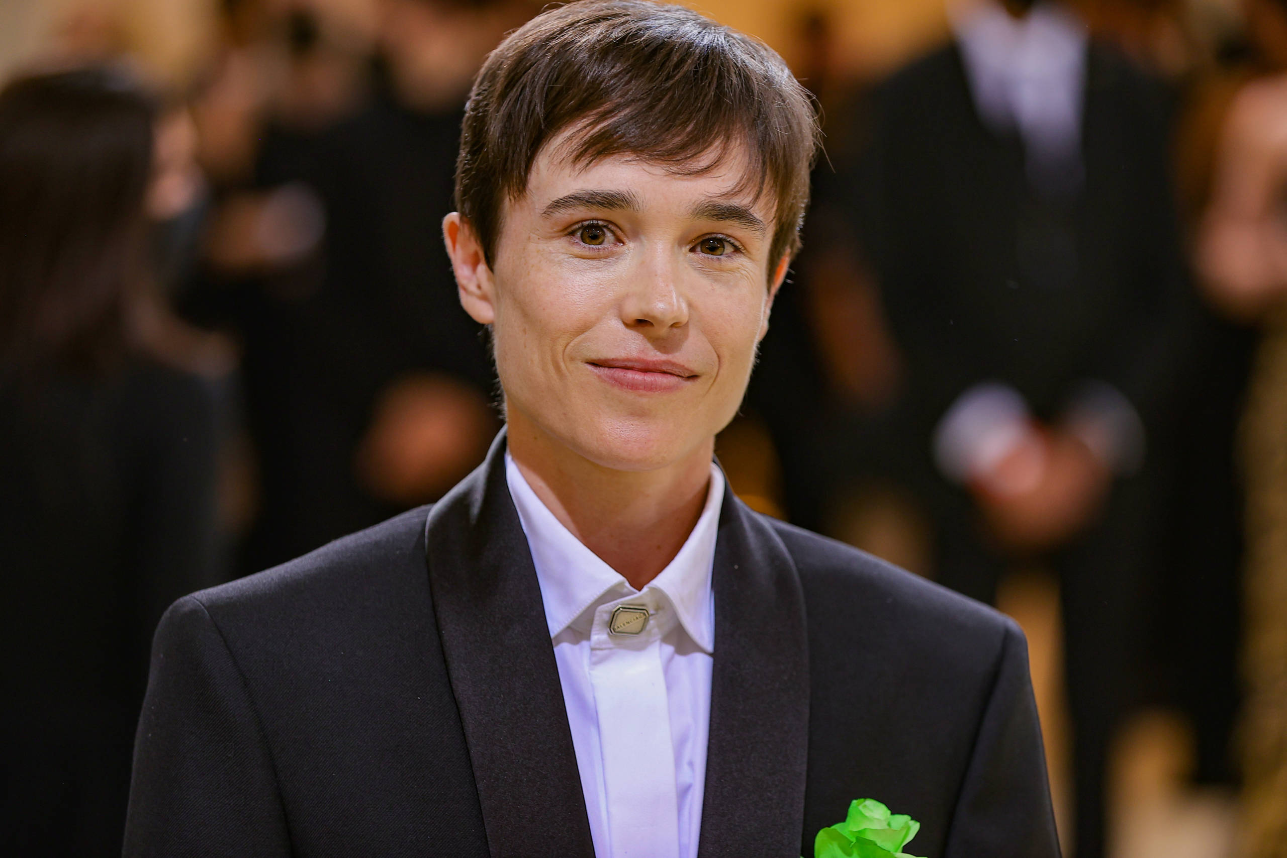 Elliot Page in New York, 2021. Credit: Theo Wargo/Getty Images.