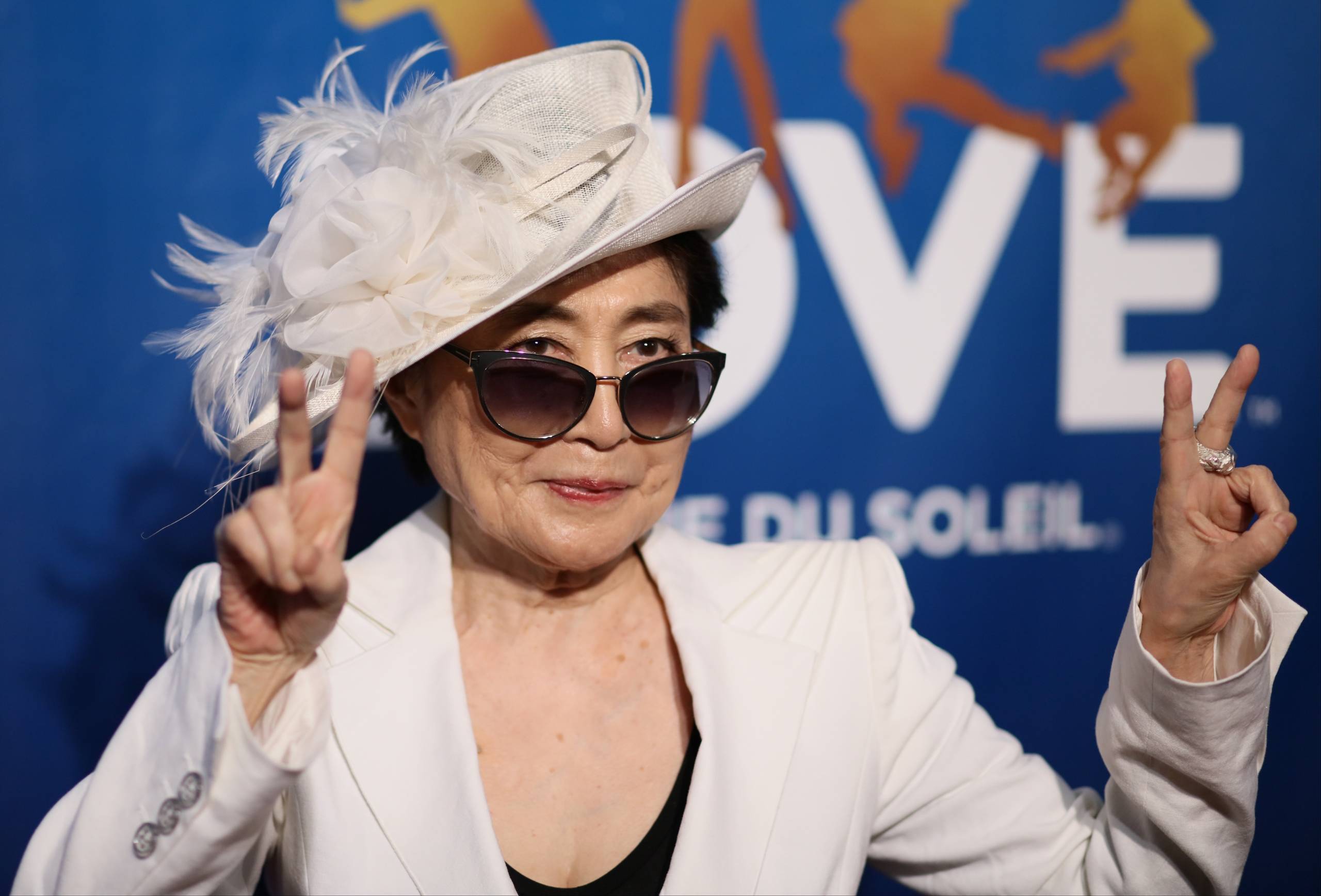 Yoko Ono 2016 in Las Vegas.