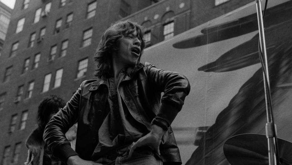 Mick Jagger in New York, 1975. 