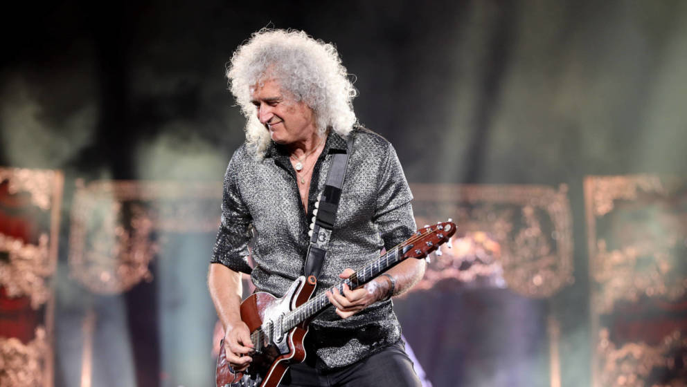 Brian May live in Auckland, 2020.