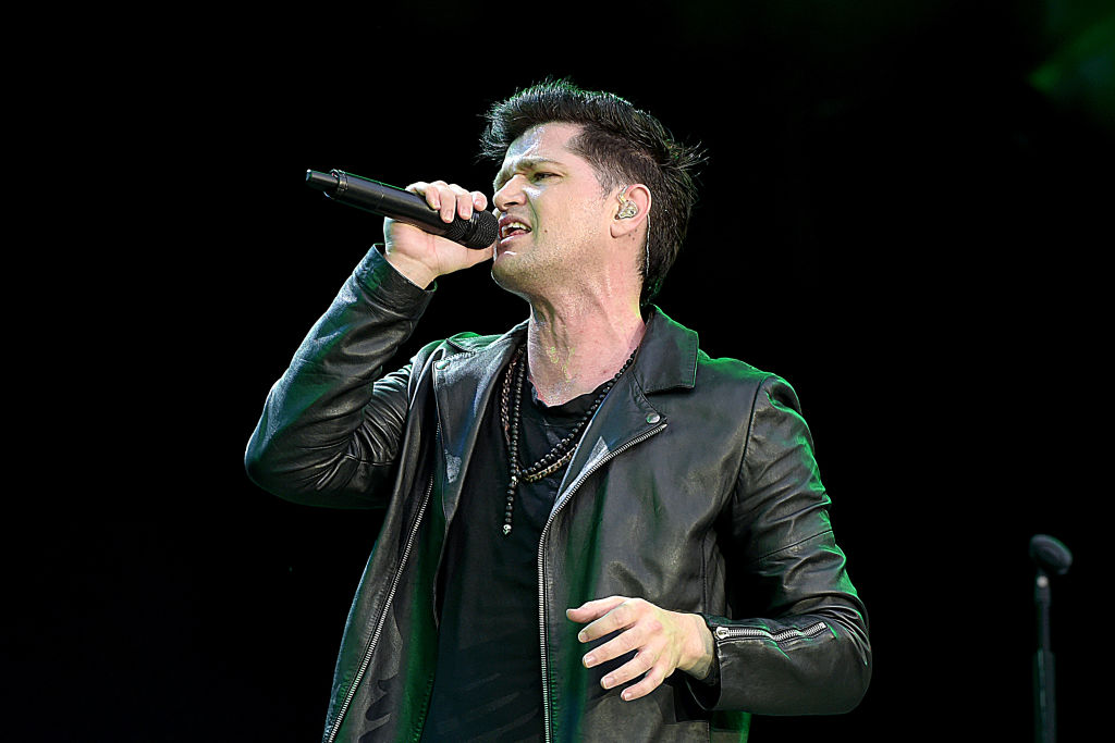 LOCARNO, SWITZERLAND - JULY 15:  Danny O'Donoghue of The Script performs on the stage at the Moon and Stars Festival on Ju...