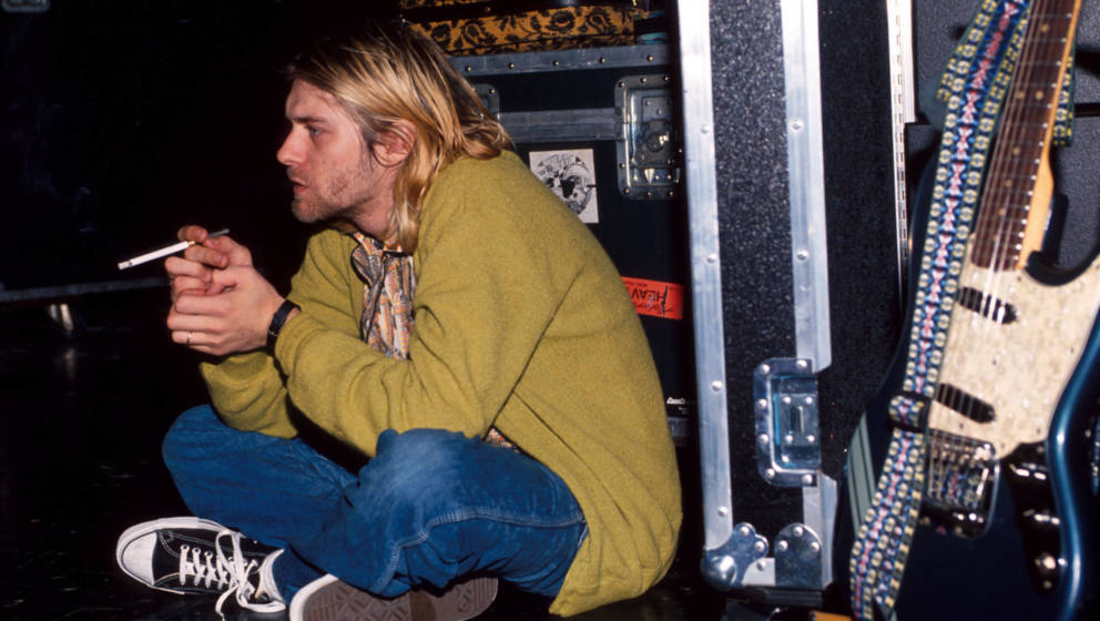 Kurt Cobain von Nirvana.