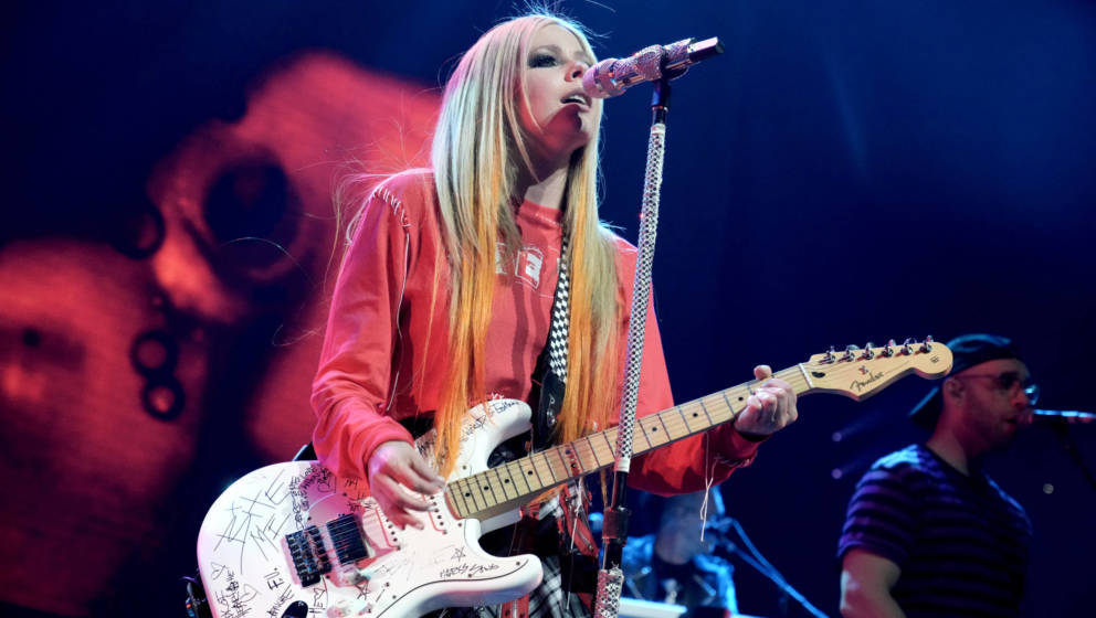 Avril Lavigne live in Inglewood, Kalifornien, 2022.
