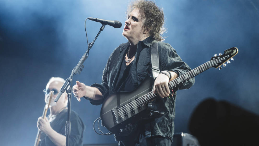 The Cure live in Madrid, Spanien, 2019. 