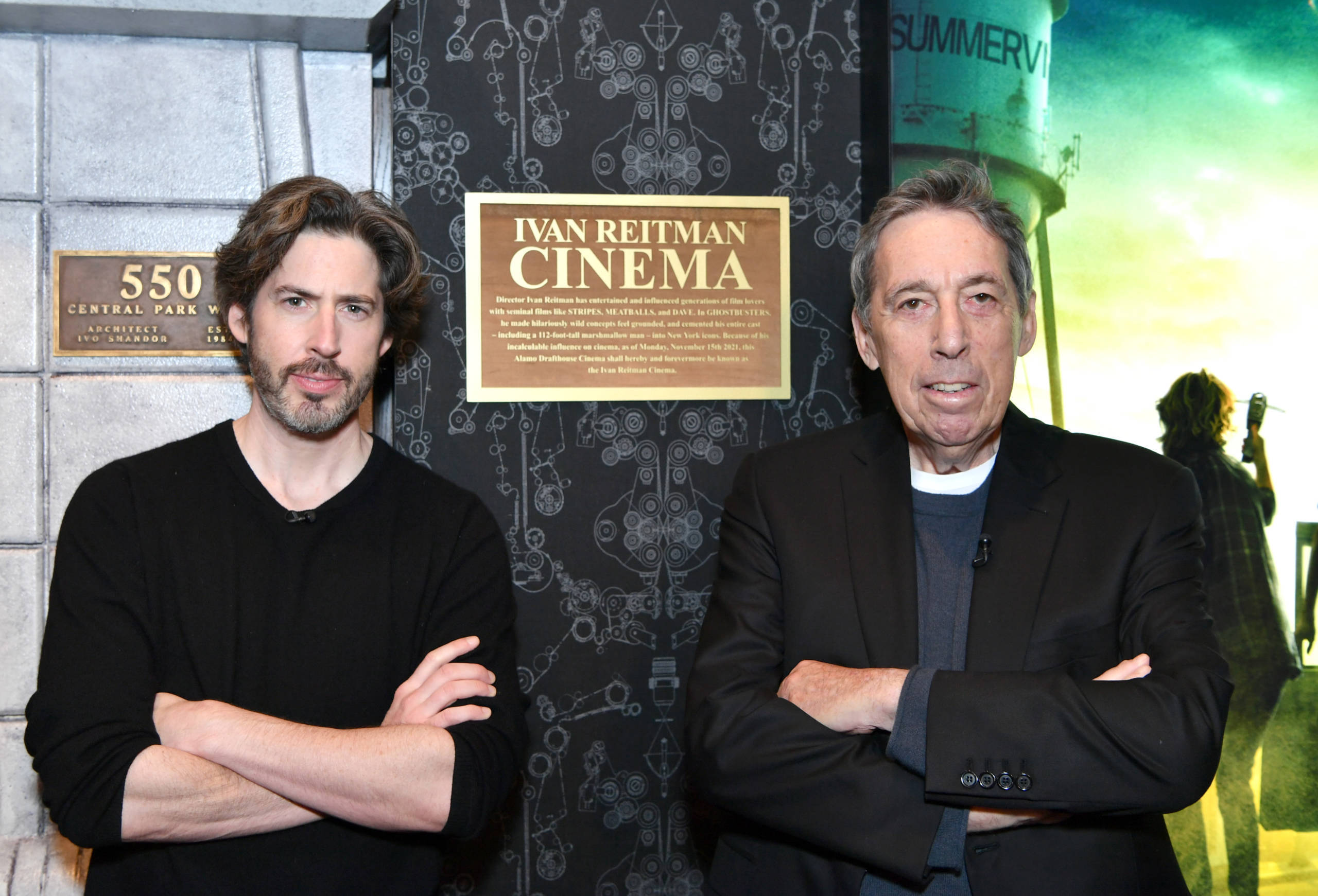 Jason und Ivan Reitman 2021.