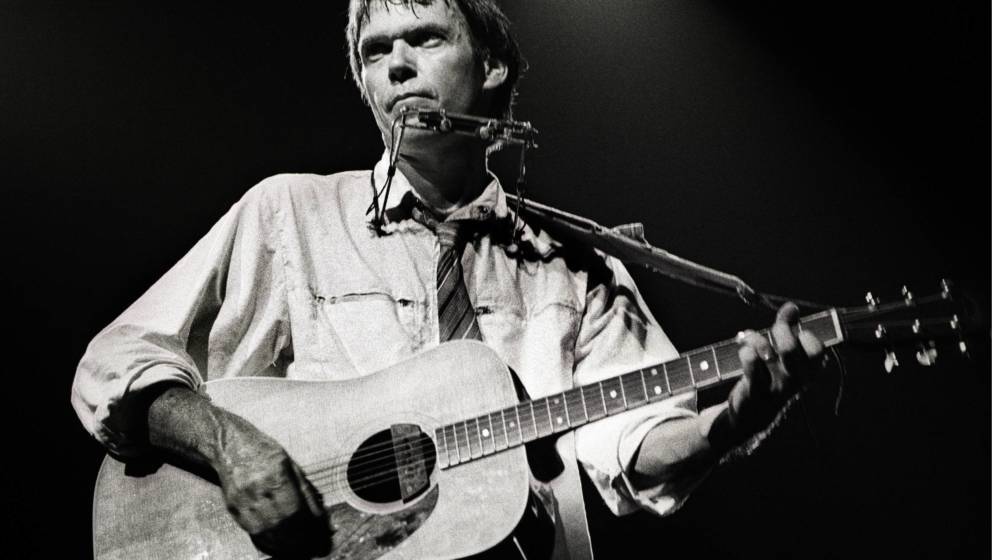 Neil Young live, unbekanntes Jahr. 