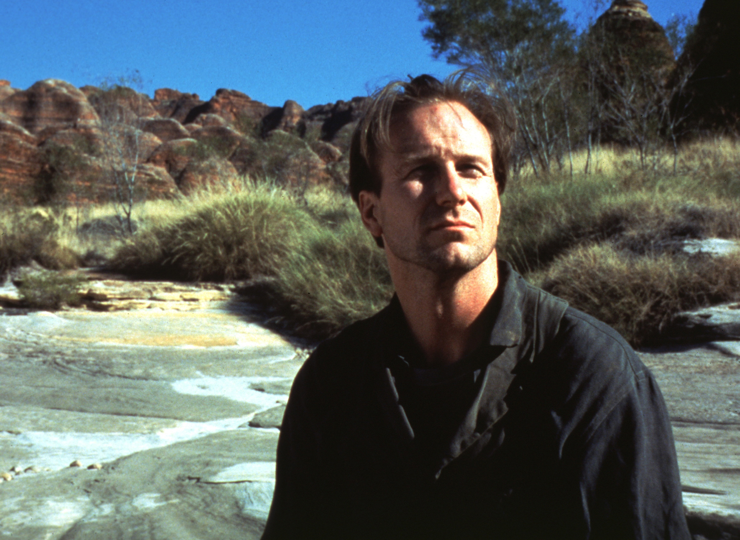 BIS ANS ENDE DER WELT, D-F-AUSTR 1991, Regie: WIM WENDERS, WILLIAM HURT, Stichwort: Felsen, Berge, Wwasser. (Photo by Impr...