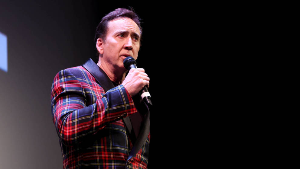 Nicolas Cage bei der Premiere von „The Unbearable Weight of Massive Talent“ 2022 in Texas.