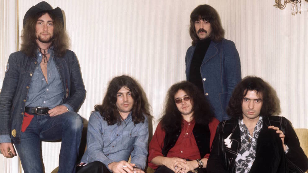 Deep Purple im Aufnahmejahr ihres Albums „Machine Head“