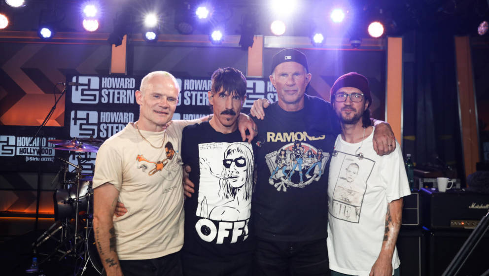 Die Red Hot Chili Peppers in der „The Howard Stern Show“ bei SiriusXM 