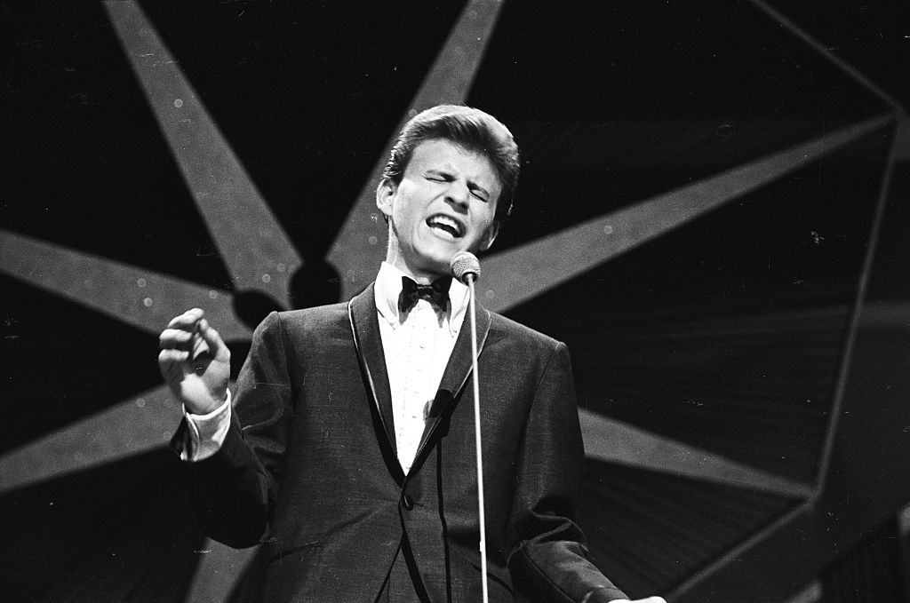 Wir schreiben das Jahr 1965: Bobby Rydell während einer TV-Show in London