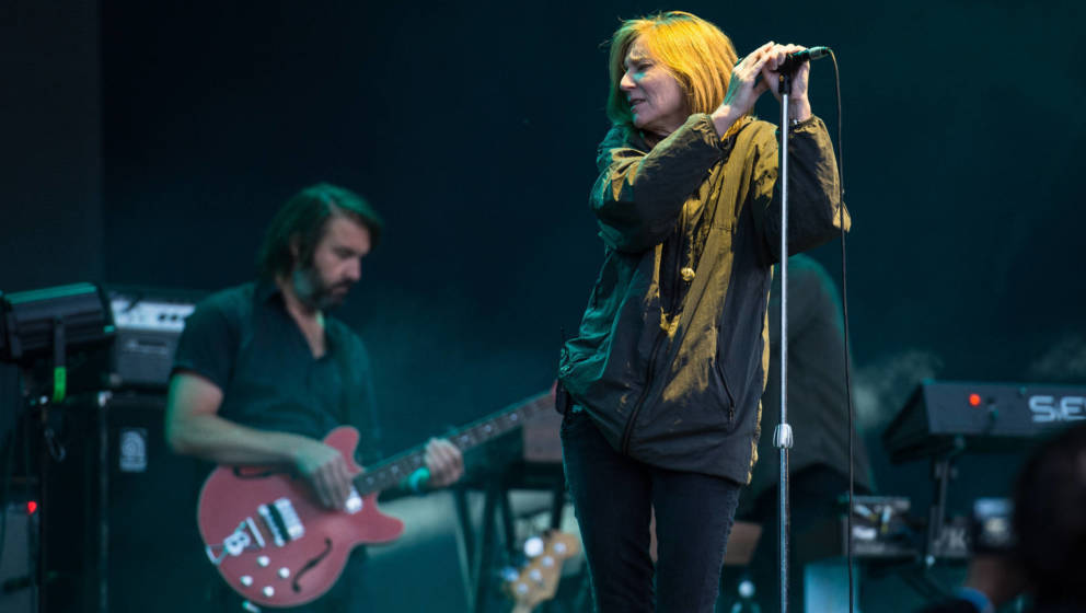 Beth Gibbons von Portishead beim Rock en Seine Festival am 23. August 2014 in Saint-Cloud, Frankreich. 