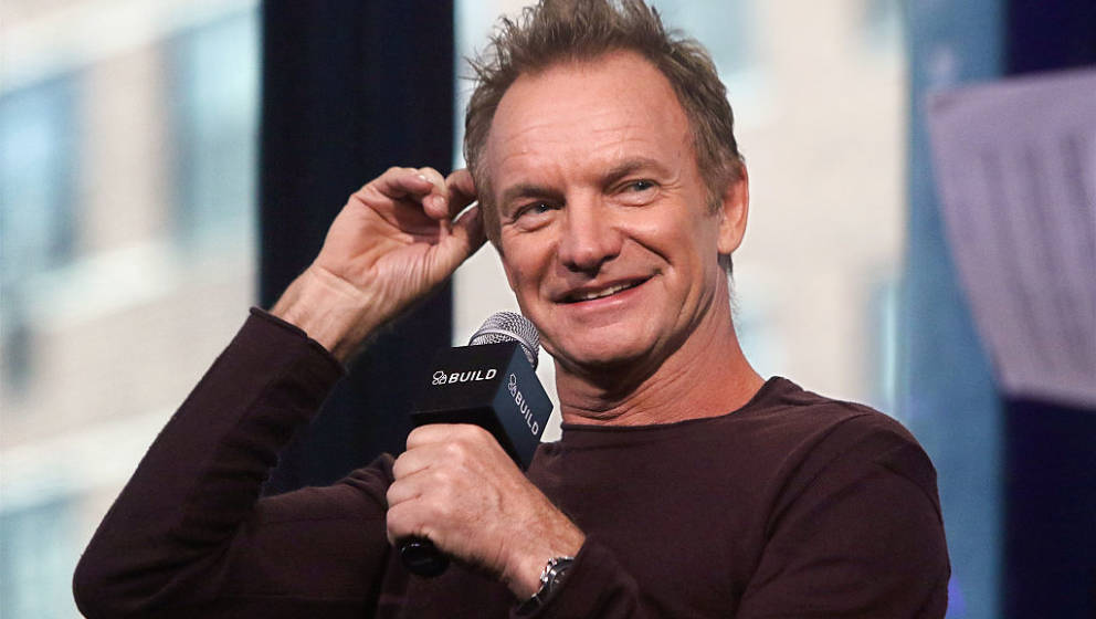 NEW YORK, NY - OCTOBER 21:  Singer/songwriter Sting attends The Build Series Presents to discuss his new album '57th & 9t