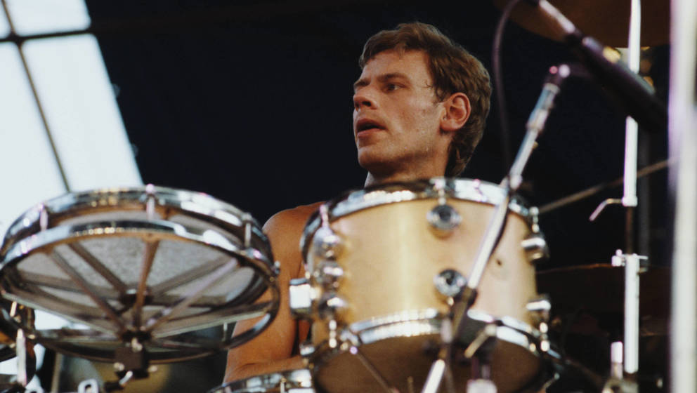 Bill Bruford performte 1978 in jungen Jahren mit der Band UK in New York.