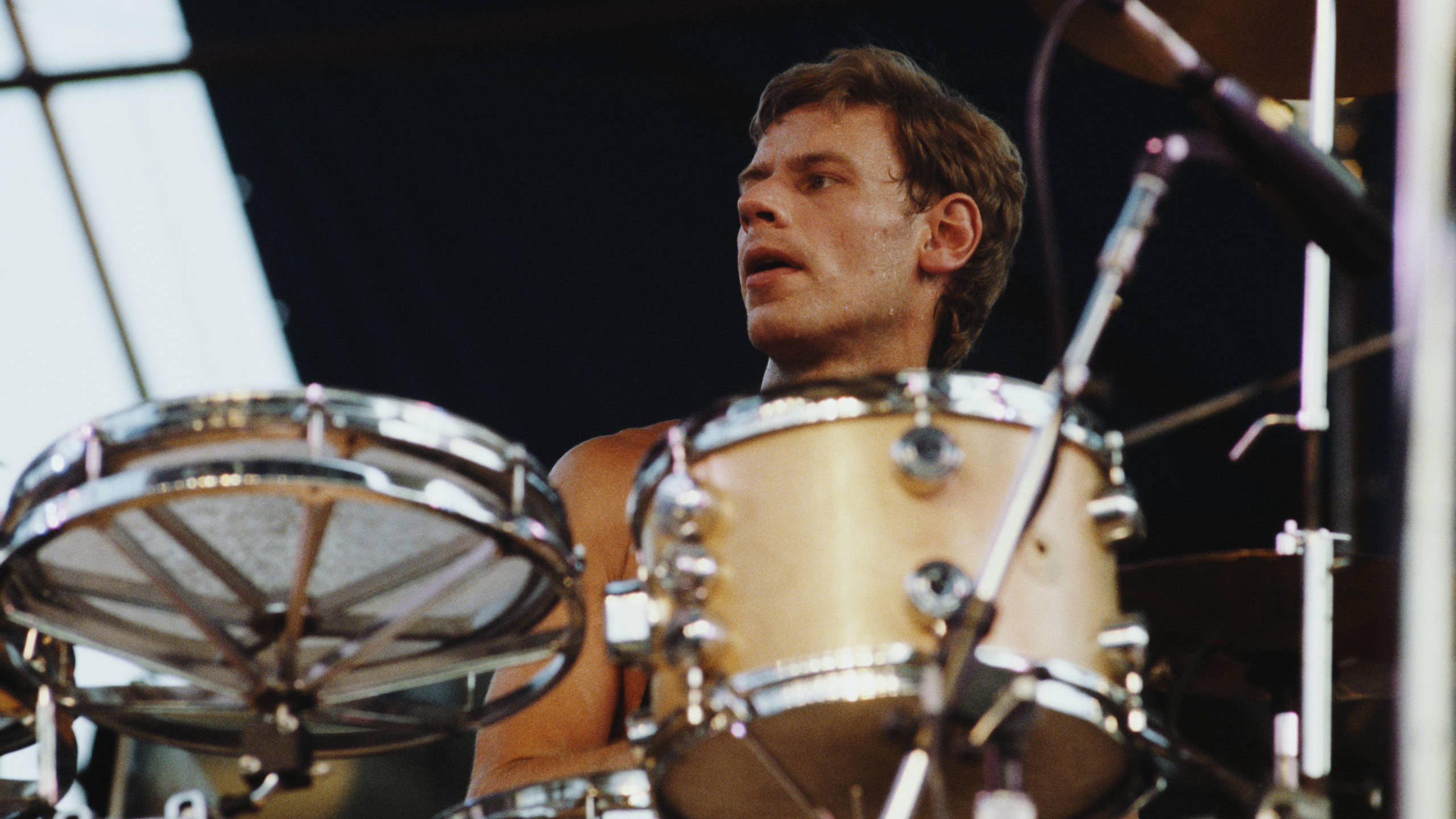 Bill Bruford performte 1978 in jungen Jahren mit der Band UK in New York.
