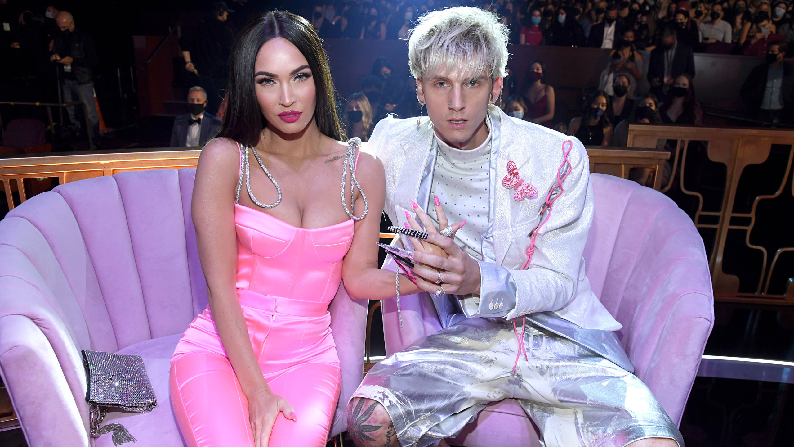 Megan Fox und Machine Gun Kelly 2021 in Los Angeles.