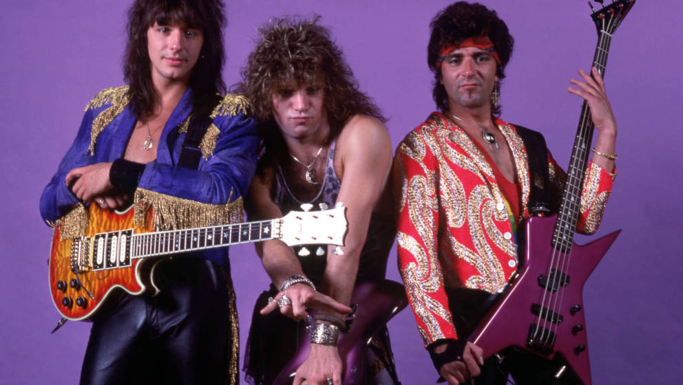 Richie Sambora, Jon Bon Jovi sowie Alec John Such, 1985