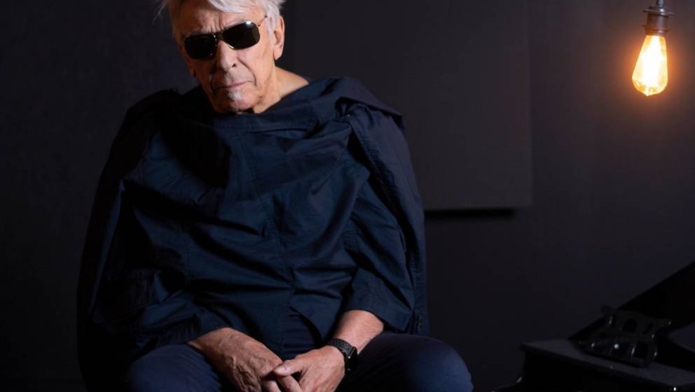 TOPSHOT - Welsh musician, composer, singer, songwriter and record producer John Cale poses during a photo session in Los Ange