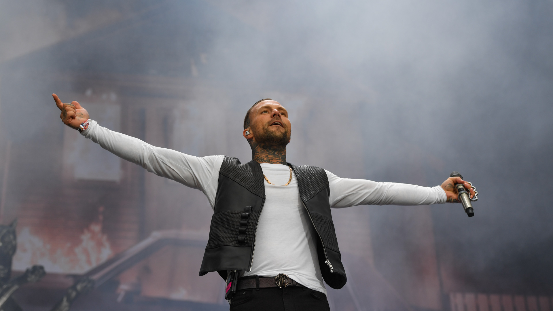 19.06.2022, Eichenring, Scheessel, GER, Hurricane Festival 2022, im Bild
KONTRA K.
Foto © Rojahn