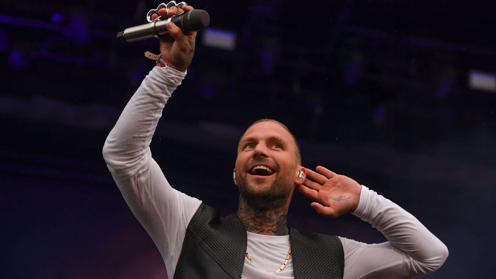 19.06.2022, Eichenring, Scheessel, GER, Hurricane Festival 2022, im Bild
KONTRA K.
Foto © Rojahn