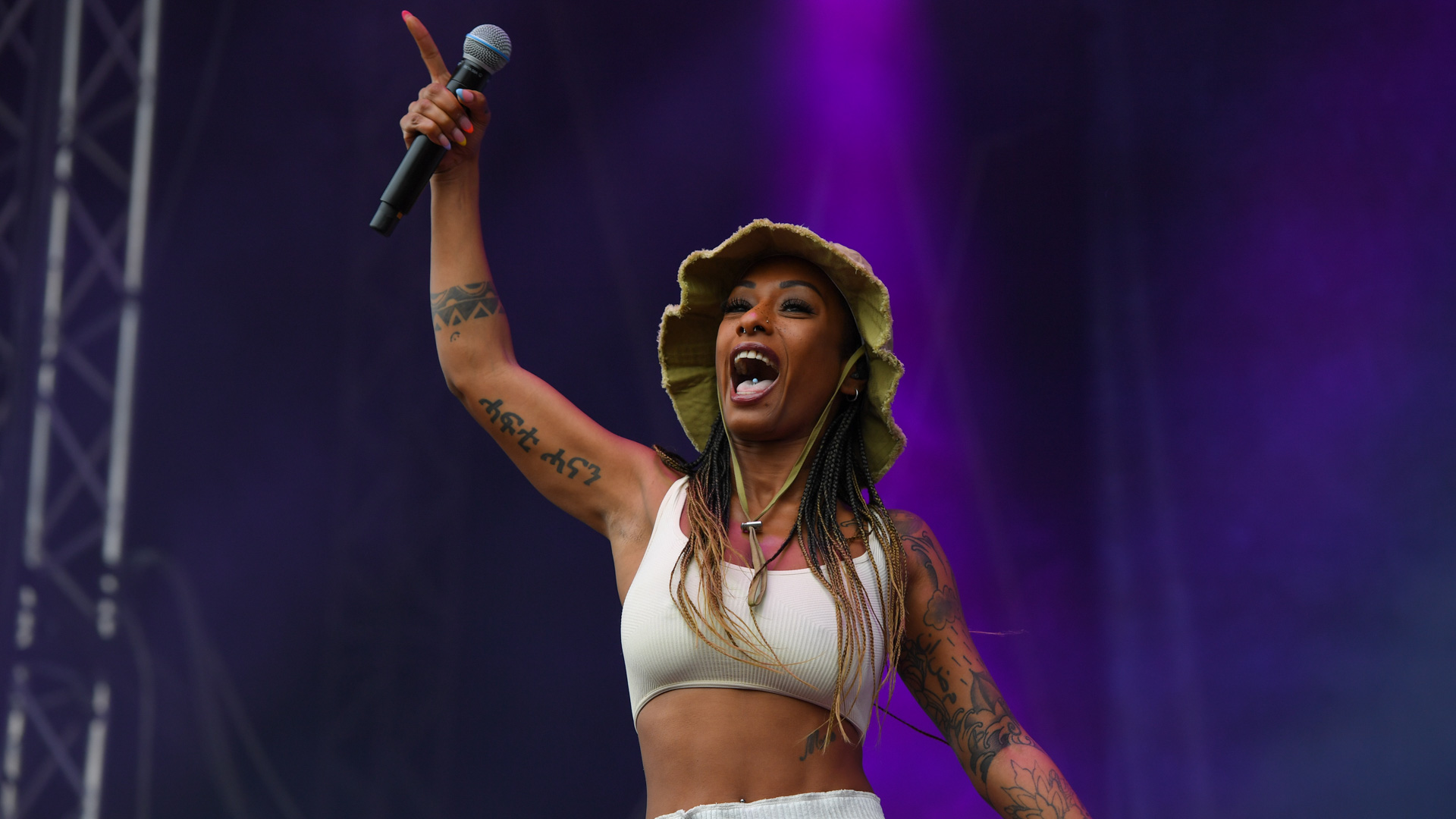 19.06.2022, Eichenring, Scheessel, GER, Hurricane Festival 2022, im Bild
NURA
Foto © Rojahn