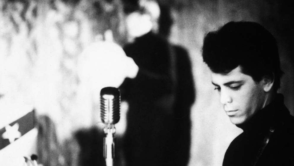 Lou Reed bei einem Auftritt im Cafe Bizarre in New York 1965