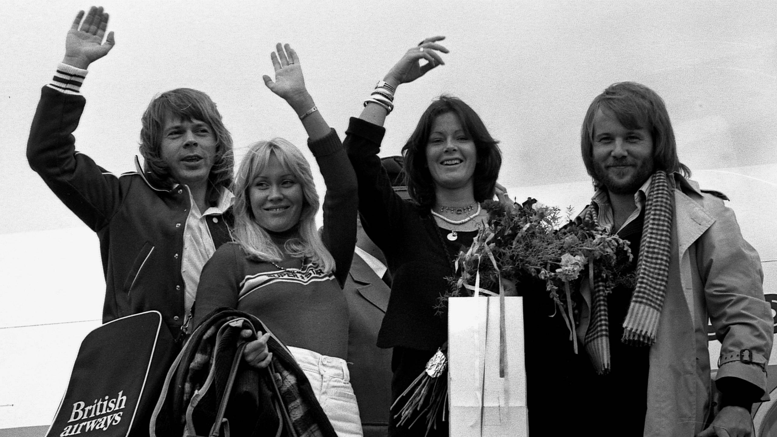 Die schwedische Pop-Gruppe ABBA