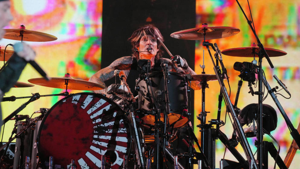 Washington, DC: Mötley Crües Schlagzeuger Tommy Lee auf ihrer „The Stadium Tour“ 2022