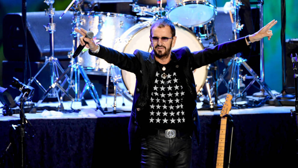 Los Angeles, Kalifornien: Ringo Starr bei einem Konzert mit seiner Band Ringo Starr and his All Starr Band, 2019