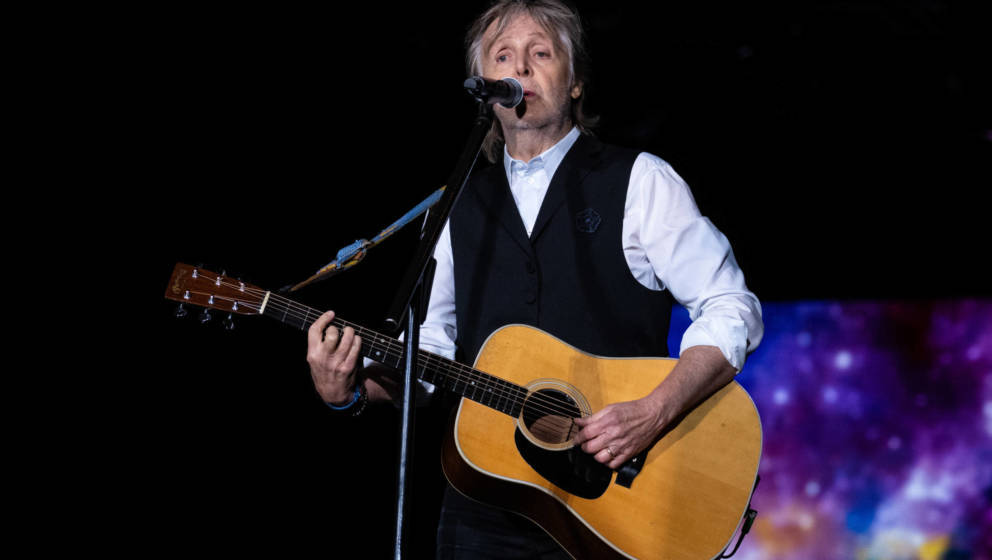 Paul McCartney beim Glastonbury Festival 2022