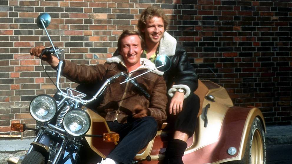 Österreich: Mike Krüger und Thomas Gottschalk in „Zwei Nasen tanken Super“, 1984