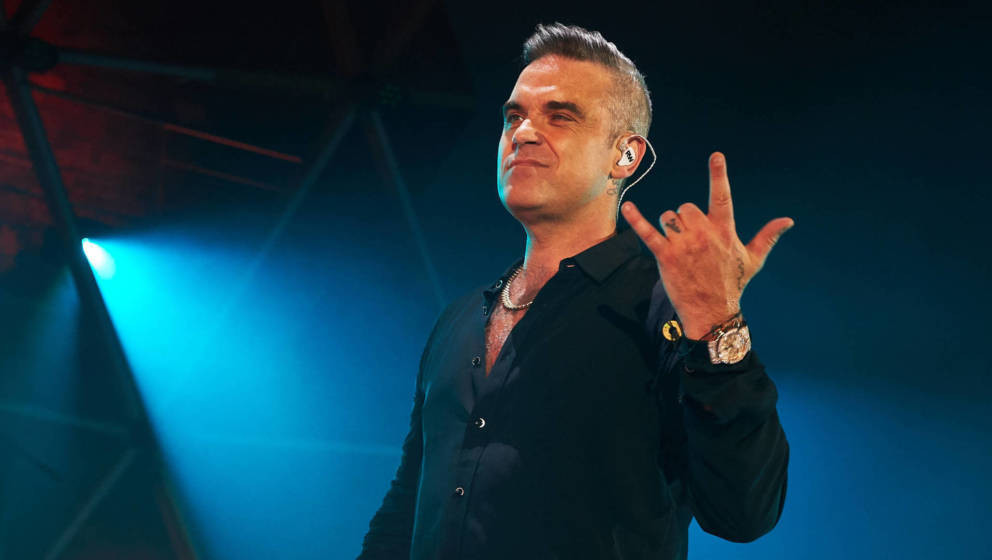 Sankt Petersburg, Russland: Robbie Williams live 2018.