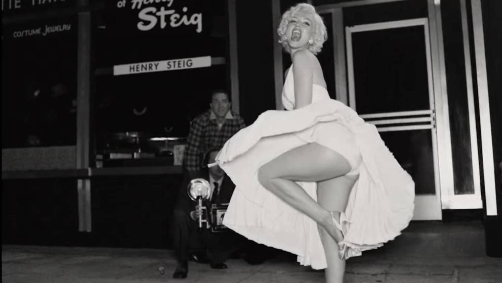 Szenenbild: Ana de Armas als Marilyn Monroe in Blonde“, 2022.