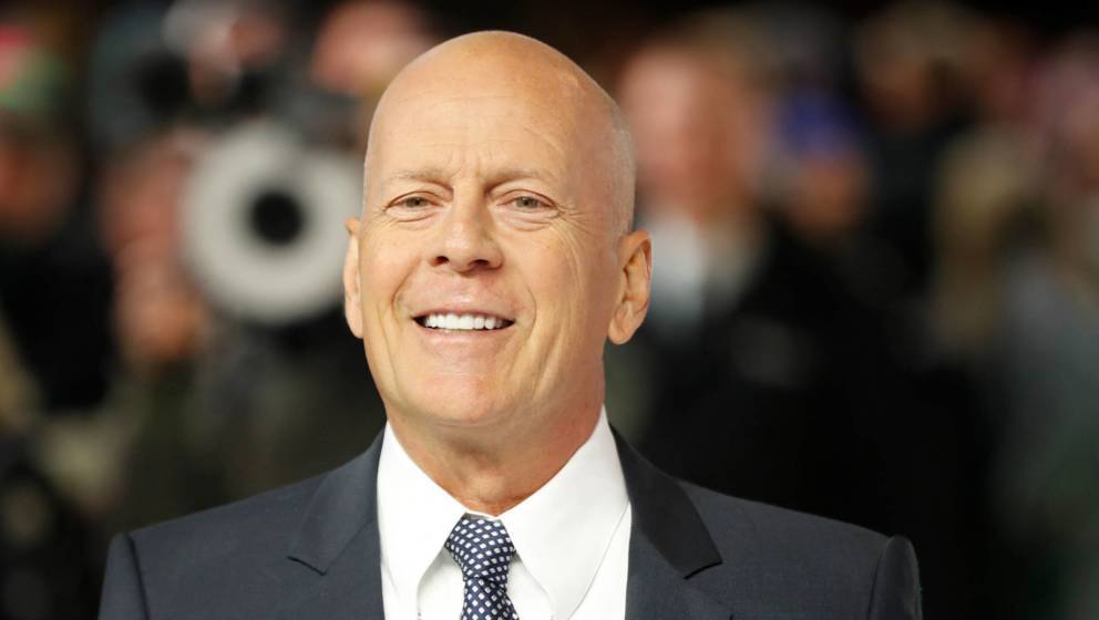 London, England: Bruce Willis auf der Filmpremiere von „Glass“, 2019.