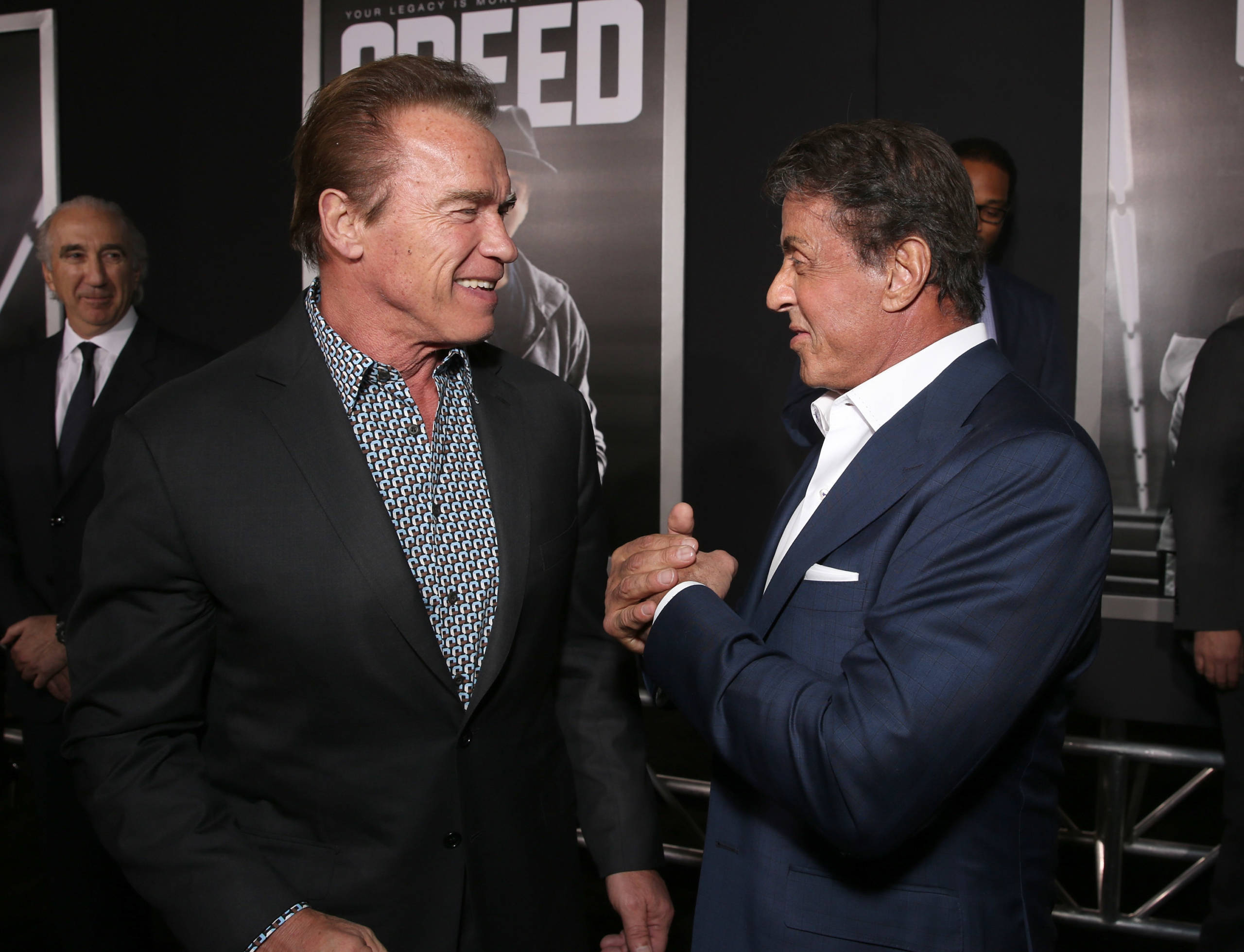 Arnold Schwarzenegger und Sylvester Stallone