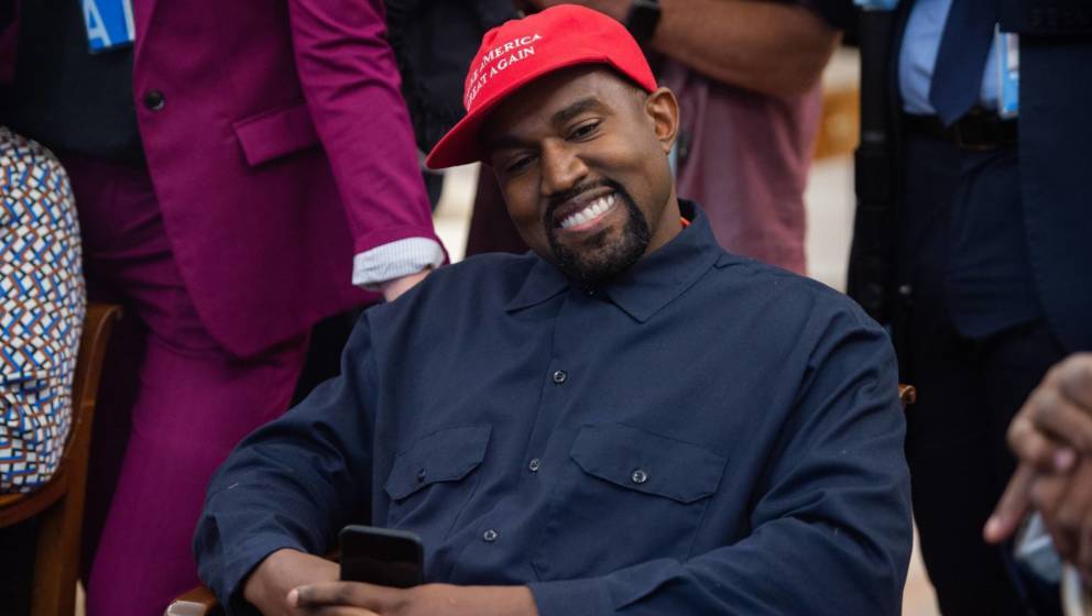Kanye West im Oval Office (11. Oktober 2018) 