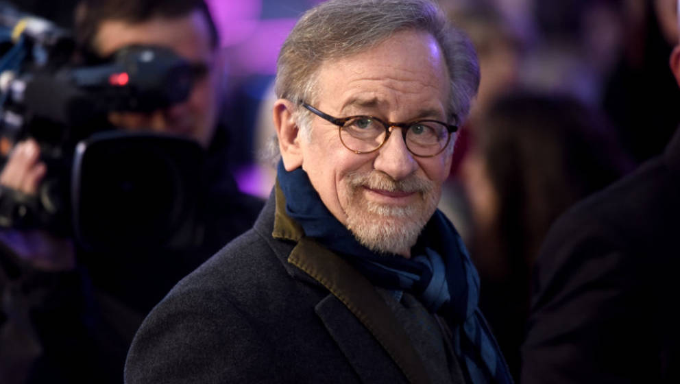 LONDON, ENGLAND - MARCH 19:  Director Steven Spielberg attends the European Premiere of 'Ready Player One' at Vue West End on