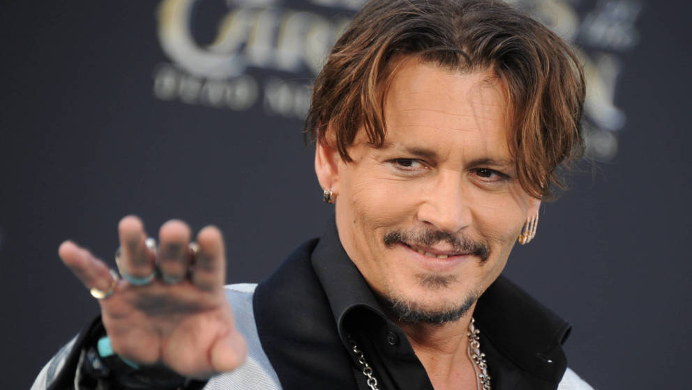 Johnny Depp bei der Premiere des fünften „Fluch der Karibik“-Teils in Hollywood, 18. Mai 2017
