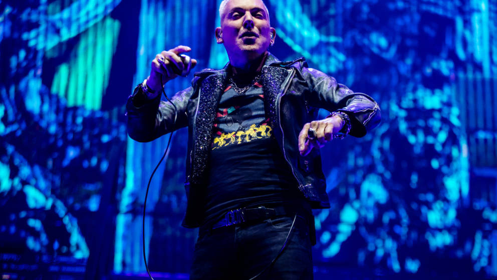 H.P. Baxxter, lead singer of German rave band Scooter performs at Ziggo Dome, Amsterdam, Netherland 23 May 2022. (Photo by Pa