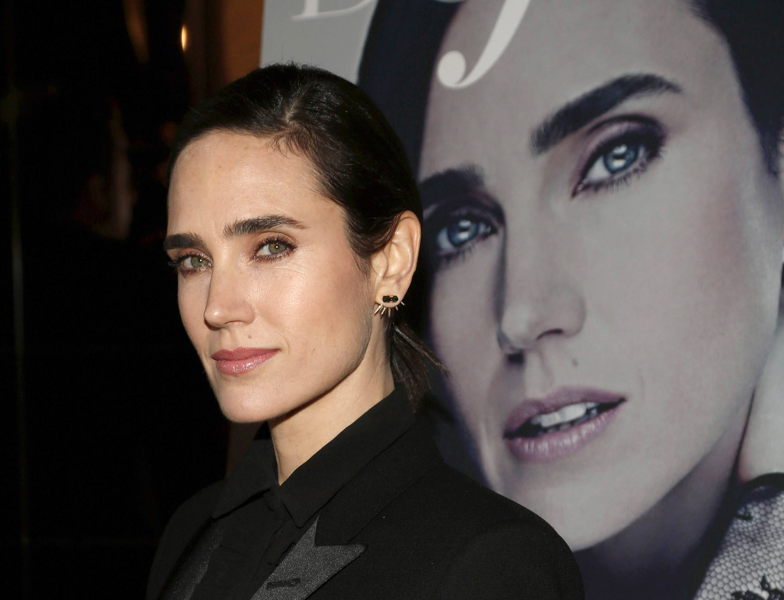 NEW YORK, NY - MARCH 27:  Actress Jennifer Connelly attends DuJour Magazine Spring 2014 Issue celebration with Jennifer Co...