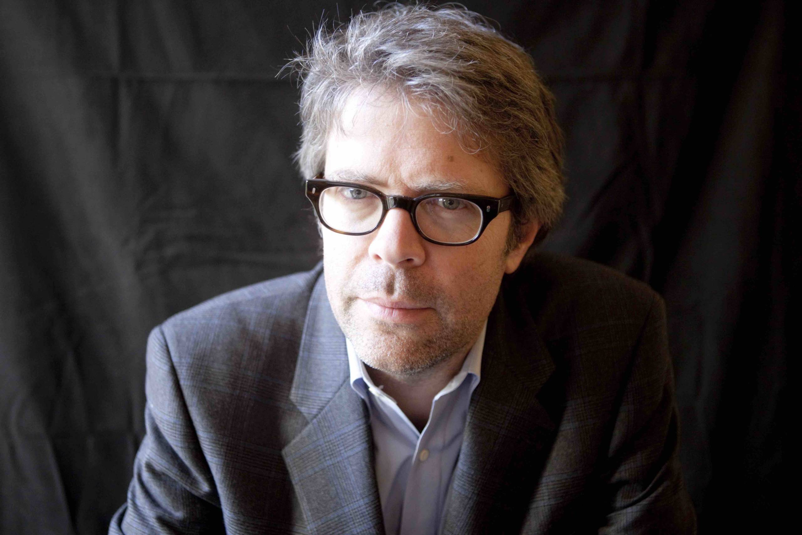 Jonathan Franzen, American writer, Milan, Italy, 2001. (Photo by Leonardo Cendamo/Getty Images)