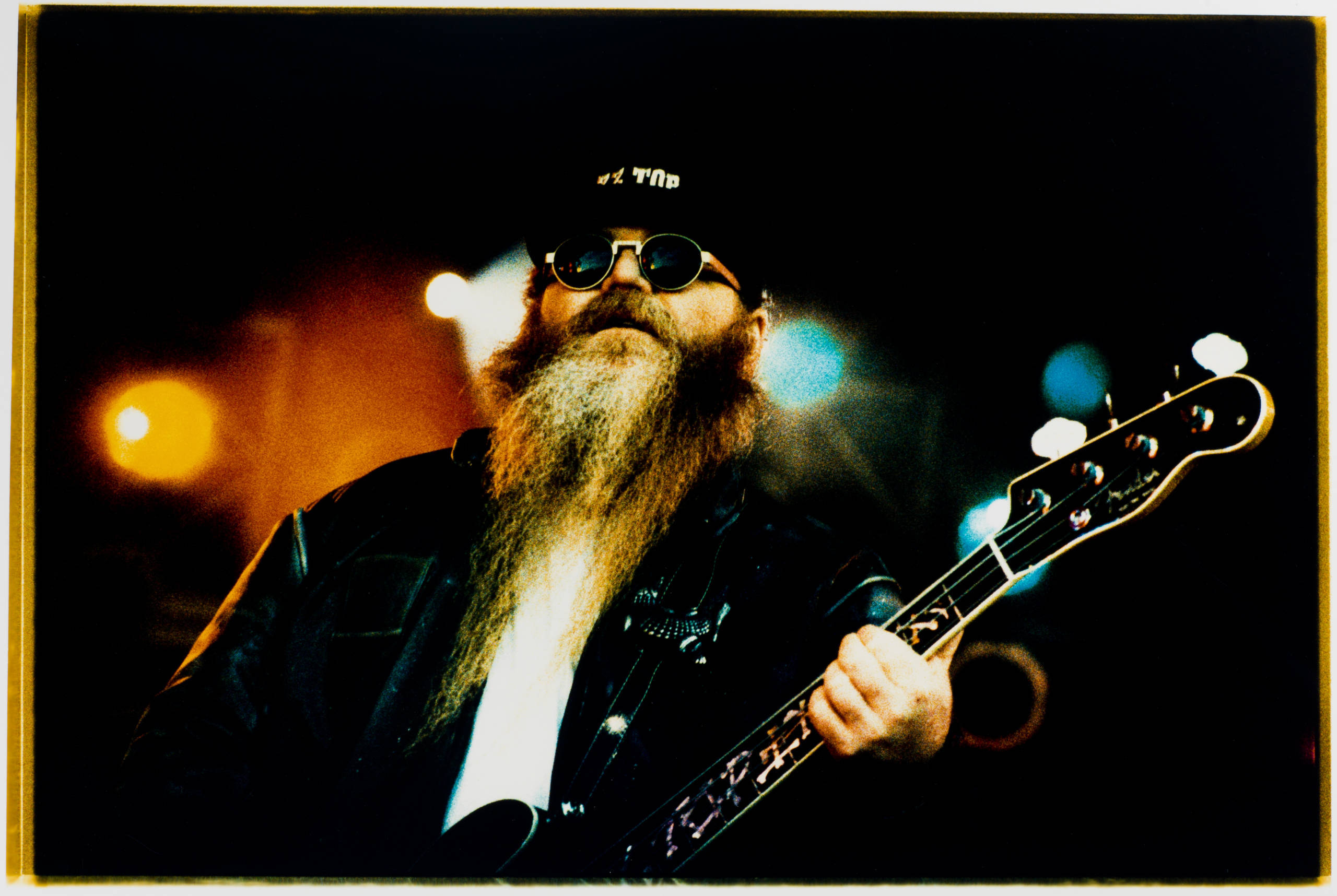 ZZ Top, performing on stage, Roskilde, Roskilde, Denmark, 3rd July 1994. (Photo by Niels van Iperen/Getty Images)