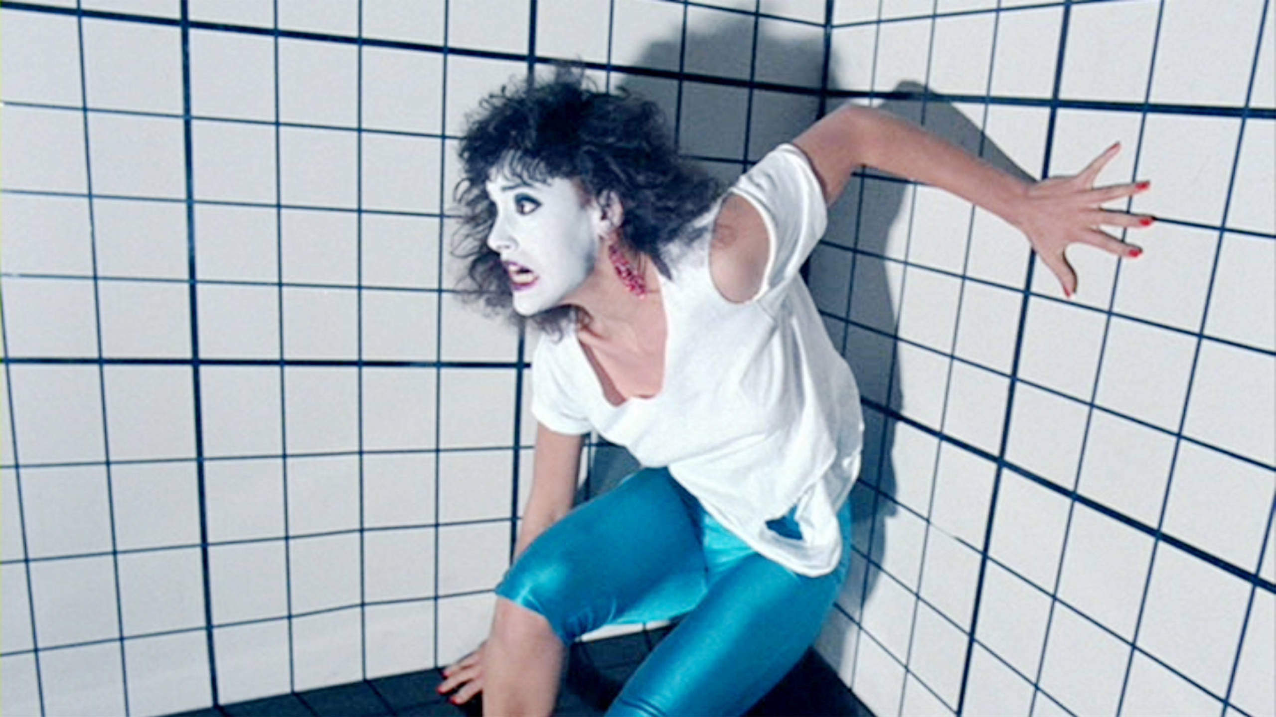 LOS ANGELES - APRIL 15: The movie "Flashdance", directed by Adrian Lyne. Seen here, Jennifer Beals as Alex Owens dancing t...