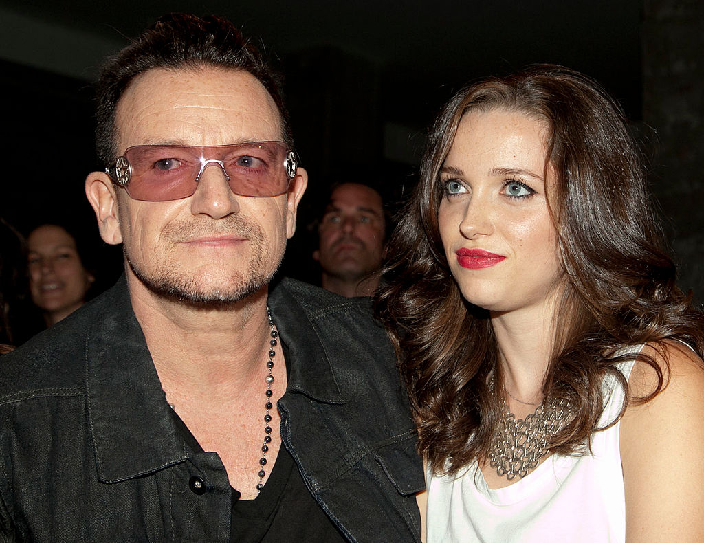 Bono und Tochter Jordan Joy Hewson, 2014