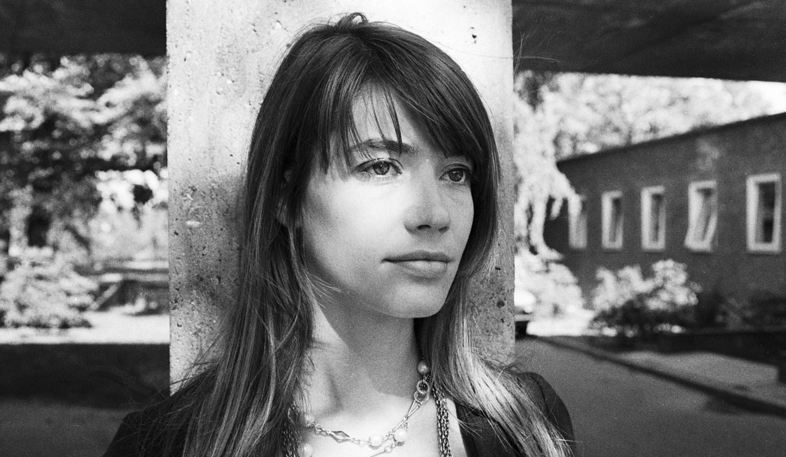 Music from Studio B (Musik aus Studio B), music show, Germany, 1966, guest star: Francoise Hardy before the performance in...