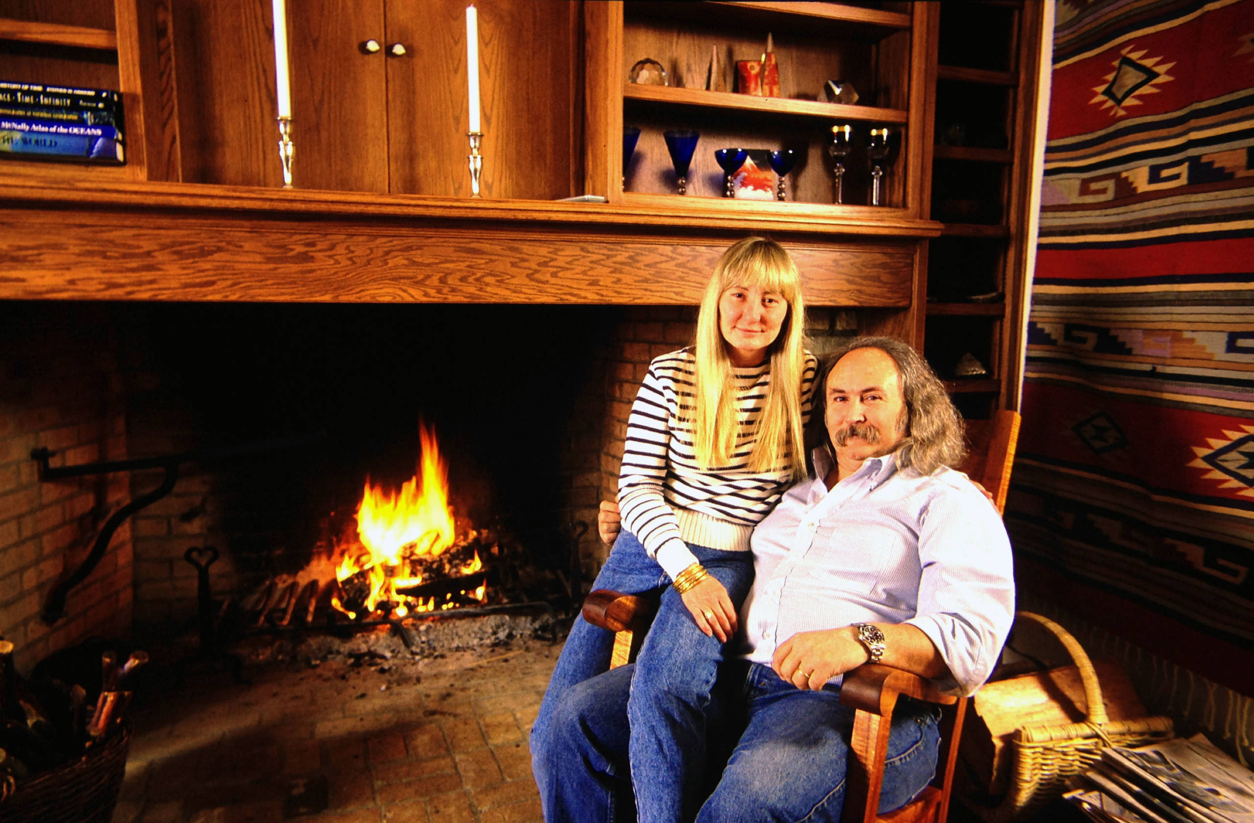 SHERMAN OAKS, CA - JUNE 1: David Crosby photographed  just after he had written a book about his lifetime struggle with al...