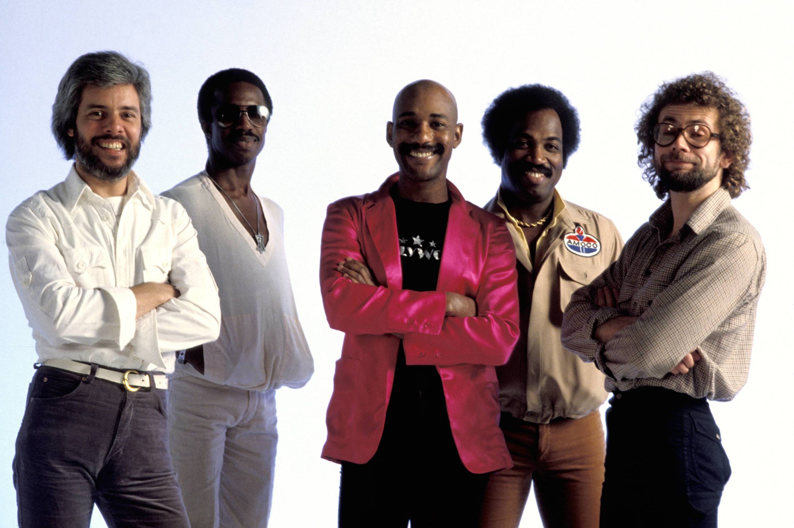 UNITED KINGDOM - JANUARY 01:  Photo of HOT CHOCOLATE and Errol BROWN; Posed studio group portrait of Hot Chocolate  (Photo...